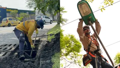 Cortes de luz y agua en Cali: Emcali detalla trabajos para este lunes
