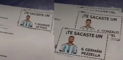 Docente usa la Selección Argentina para calificar exámenes y se vuelve viral
