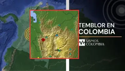 Dos sismos sacuden Colombia en la noche: Chocó y Antioquia