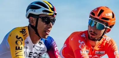 Egan Bernal cae dos puestos en el Giro; Narváez logra su tercer triunfo