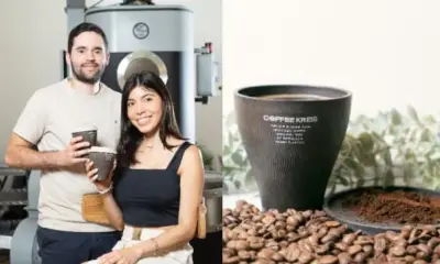 Emprendimiento barranquillero transforma residuos de café en tazas sostenibles
