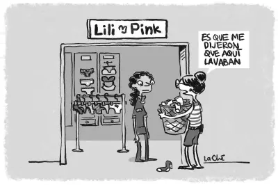 ¿Es que me dijeron que aquí lavaban? La polémica caricatura