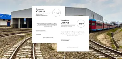 Gobierno publica CONPES ferroviario con $21 billones para modernizar trenes