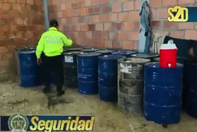 Incautan 15 toneladas de químicos para cocaína en el Cesar