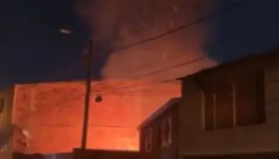 Incendio en vivienda al sur de Bogotá causa pánico en El Paraíso