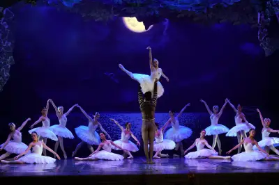 Incolballet y Banda Departamental presentan 'El lago de los cisnes' en vivo en Cali