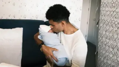 Luis Díaz celebra el nacimiento de su tercer hijo, Fernando