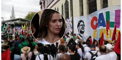 Mafe Carrascal denuncia hurto en Cali antes de evento con Iván Cepeda