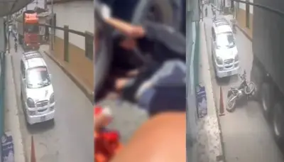 Motociclista sobrevive tras quedar bajo tractomula en Ábrego