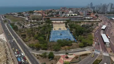 Parque de La Marina en Cartagena será renovado como gran pulmón verde