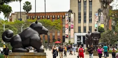 Plaza Botero de Medellín inicia su transformación con obras en calle Calibío