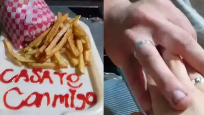 Propuesta de matrimonio con hamburguesa genera controversia en TikTok