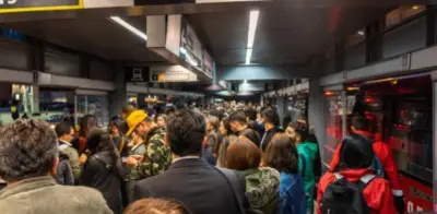 Protestas en calle 26 afectan a 125.000 usuarios de TransMilenio