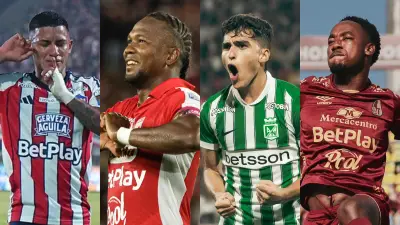 Semifinales Liga BetPlay: Junior vs. Santa Fe y Nacional vs. Tolima
