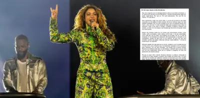 Shakira escribe emotiva carta antes de su histórico concierto en Copacabana