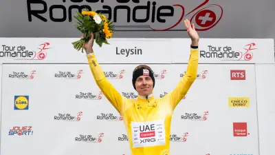 Tadej Pogacar arrasa en el Tour de Romandía y suma su cuarto triunfo de etapa