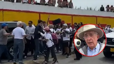Tensión en Rionegro por mural cerca de la casa de Uribe