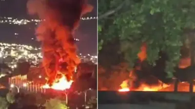 Tercer incendio en predios de Metrolínea en Girón, Santander en 2026