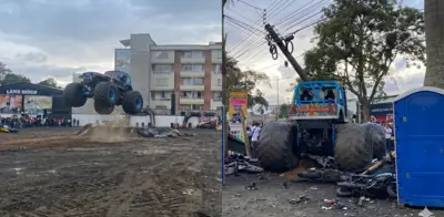 Tragedia en Popayán: 'Monster Truck' atropella a 41 personas y deja una niña muerta