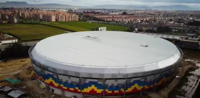 Velódromo de Mosquera alcanza el 93,40% de avance de obra