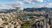Accidente aéreo en Belo Horizonte: dos muertos y tres heridos