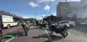 Accidente fatal en la NQS con calle 47 en Bogotá deja un muerto y cierre vial