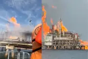 Alarma en Venezuela por grave incendio tras explosión en planta de PDVSA: seis heridos