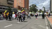 Así avanzan las marchas del Día del Trabajo en Colombia este 1 de mayo