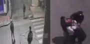 Atraco y golpiza a hombre en Usme quedó grabado en video