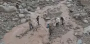 Avalancha en Galán: 180 personas aisladas y daños en cultivos por lluvias