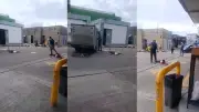 Balacera en Soacha: frustran robo a carro de valores y hieren a presunto ladrón