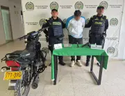 Capturan a alias ‘Kike’ por porte ilegal de arma de fuego en Cartagena