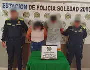 Capturan en flagrancia a pareja por violencia intrafamiliar en Soledad