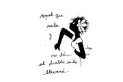 Caricatura política de Nieves: el diablo y el recibimiento