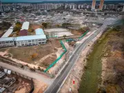 Cartagena construye muro de seguridad en colegio República de Argentina