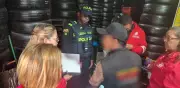 Cierran montallantas en Suba por presunta práctica de ‘pinchallantas’
