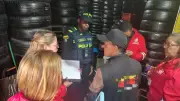 Cierran montallantas en Suba por presunta red de pinchallantas