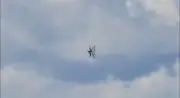 Colisión de dos aviones de combate en exhibición aérea en Idaho