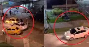 Conductor desata pánico cerca del Hospital de Suba tras violento choque en Bogotá