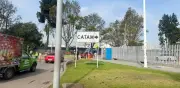 Dron con explosivos hallado en Kennedy a 5.4 km de Catam