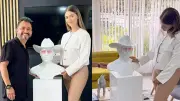 El excéntrico regalo que recibió la viuda de Yeison Jiménez en su cumpleaños