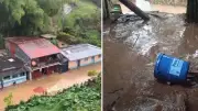 Emergencia en Versalles: desbordamiento de quebradas deja 50 familias afectadas
