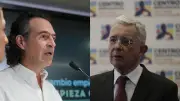 Enfrentamiento en Rionegro entre manifestantes y simpatizantes de Uribe