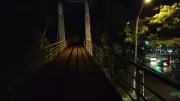 Falta de iluminación en puente peatonal del sur de Cali genera inseguridad