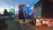 Grave accidente en Bogotá: vehículos volcados y caos en Fontibón