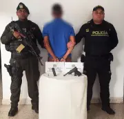 Incautan pistola alemana de la Segunda Guerra Mundial en Santander