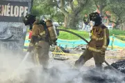 Incendio en carrera 68 de Bogotá causa caos vial y moviliza a bomberos