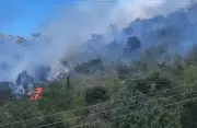 Incendio forestal en Vetas, Santander, mantiene en alerta a organismos de socorro