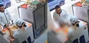 Indignación por amenaza de ladrón a mujer en local de pollo: 'Páselo o la mato'