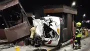 Joven de 20 años muere al chocar contra casetas del peaje en Túnel de Oriente